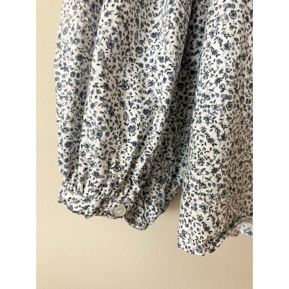 Doen Berkley Top in Navy Champignon Floral Size M - Picture 9 of 11